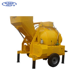 Venta Directa GLOBAL ZEYU JZC500 Mezcladora de Concreto Autocargable Pequeña, Totalmente Automática, con Motor Diésel, 800L, Móvil, Alta Potencia de Excavación - Product Image 2