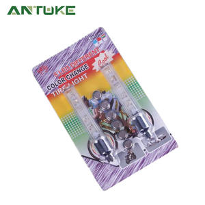 Luz LED para Válvula de Bicicleta, 6 Modos, Impermeable, de Plástico, con Batería, Equipo de Ciclismo, Par - Product Image 2