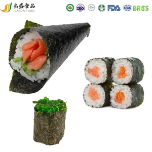 Factory Direct Organic Halal Certified Sushi Nori Dried 6+1 Cut Long Strip Roasted <strong>Seaweed</strong> Vacuum Pack - Product Image 4