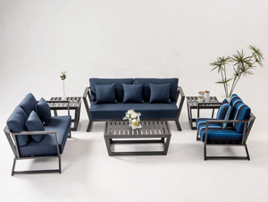 Sillas de Salón al aire libre, tumbona de aluminio con diseño para piscina - Product Image 6