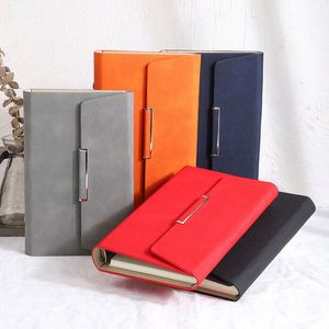 Carnet de planification d'affaires A6 à feuilles mobiles, trois volets, avec logo personnalisé, design portable, petite taille - Product Image 1