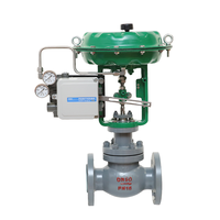 Vanne de commande chinoise avec i2P-100 de transducteur électropneumatique et soupape de soupape à soufflet d'actionneur 667 657