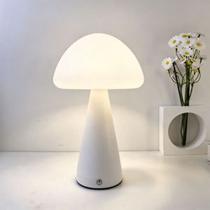 Lámpara Nocturna LED de Cristal - Blanco Cálido (2700K Blanco Cálido Suave) Botón Manual Recargable por USB Diseño Moderno Ra90 CRI 25000 Horas - Product Image 4