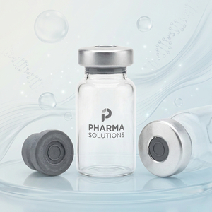 Flacon en verre ambré transparent personnalisé 3ml 5ml 10ml, option d'emballage séparé pour le stockage CAS - Product Image 1