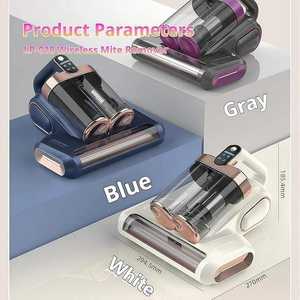 Aspirateur à main intelligent portable sans sac haute puissance 120W avec filtre HEPA pour la maison, l'hôtel et la voiture, élimination des poils d'animaux - Product Image 4
