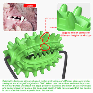 Giocattolo per cani all'ingrosso: corda per masticare e distribuire crocchette, per la pulizia dei denti, con ventose - Product Image 5