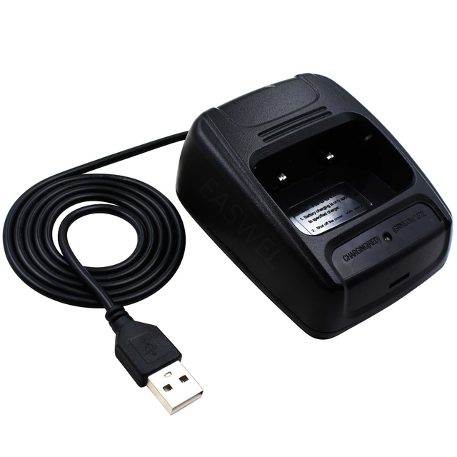 Drop USB Radio Battery Recharger for BF-666S BF-777S BF-888S Retevis H777 USA