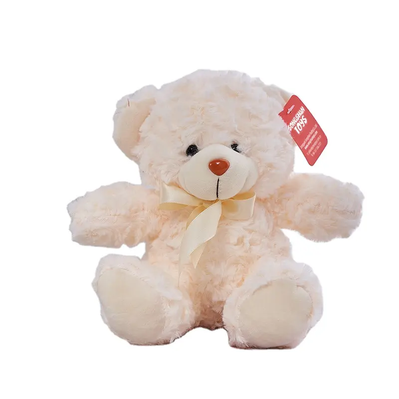 Songshan Đồ Chơi Tùy Chỉnh Thấp Moq Giá Rẻ Thú Nhồi Bông Gấu Đồ Chơi Quà Tặng 8Inch Mềm Teddy Bear Đồ Chơi Sang Trọng In Logo Với T-Shirt