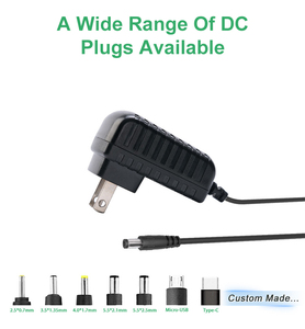 อะแดปเตอร์แปลงไฟ DC 12V 10V <span class=keywords><strong>500mA</strong></span> 600mA 700mA 800mA 0.5A AC DC - Product Image 3