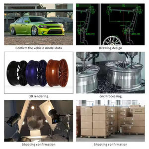 Jantes tout-terrain forgées BW <span class=keywords><strong>16</strong></span> pouces à déport profond, neuves, personnalisées 20x10 22x12 24x14 26x16 28x16 30x16 8x6.5 en alliage chromé, garantie à vie - Product Image 5