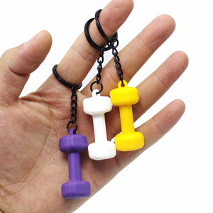 Creative Mini Fitness Equipment <b>Dumbbell</b> Cute Soft PVC Simulation <b>Dumbbell</b> Gym Souvenir for Gym Bag Charms - Product Image 3