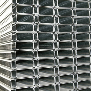 Poutre en acier profilé en C à bas prix, laminée à chaud, pour usage structurel, résistante aux intempéries, industrielle, taille personnalisable - Product Image 1