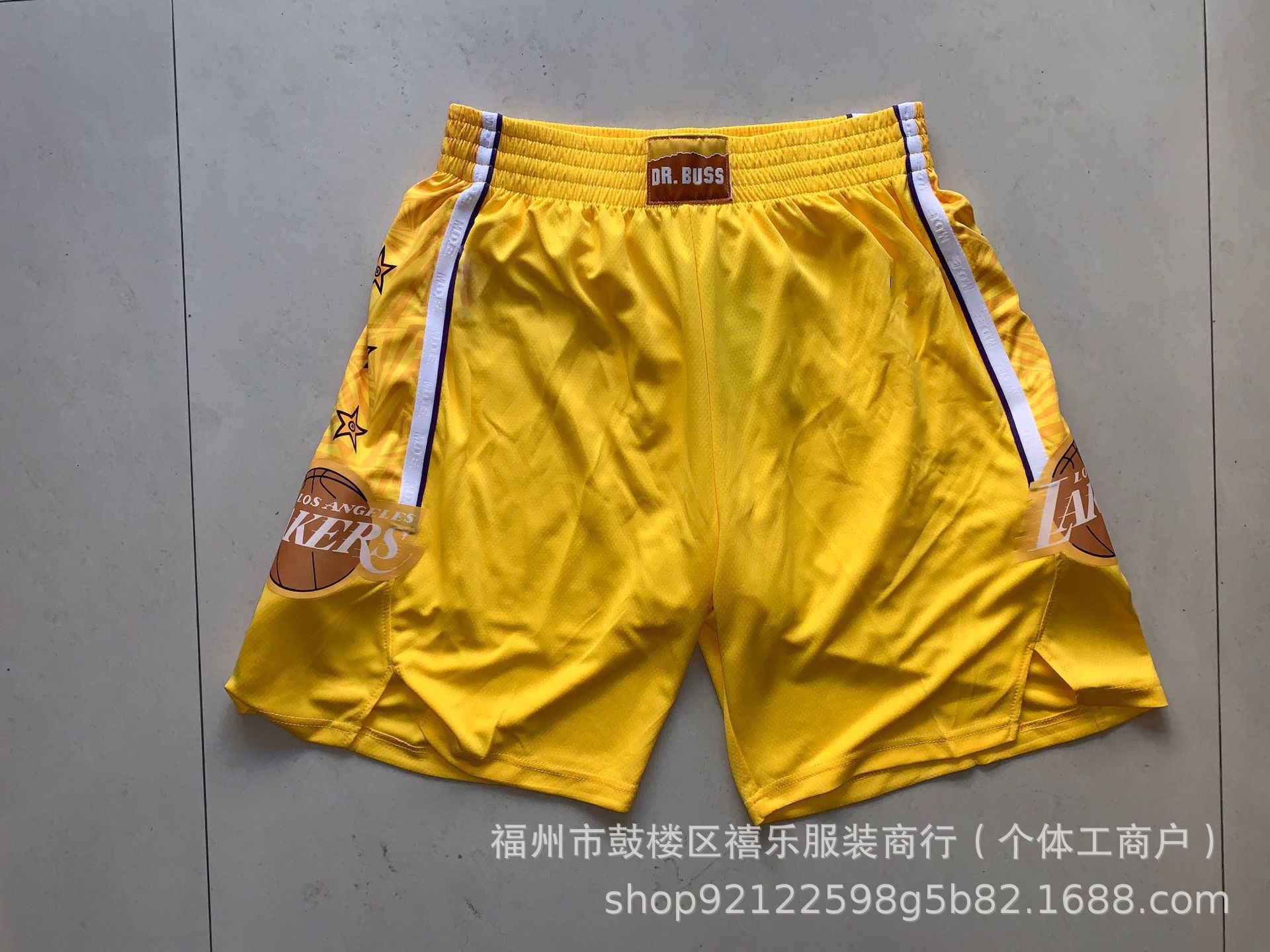 Pantalon jaune de la ville des Lakers