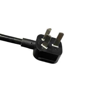 Cccccccc 1.8m 10 wg 3 आउटलेट pvc इन्सुलेट कॉपर कोर ip20 रेटेड gb एंड इनडोर लाइटिंग एक्सटेंशन पावर प्लग कॉर्ड व्हाइट क्लोवर - Product Image 4