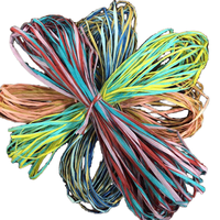 Haute qualité ficelle naturelle chaîne Floral luxe en gros pour bricolage fête des mères et mariage décor papier raphia ruban emballage