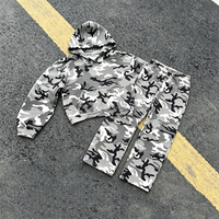 Fabricantes de Ropa Personalizada, Sudadera con Capucha Informal de Estilo Urbano, Sudadera con Capucha de Forro Polar de Manga Larga con Estampado de Camuflaje para Hombre, Sudadera con Capucha de Camuflaje para Actividades al Aire Libre