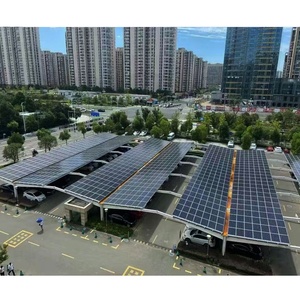Structure de carport solaire en acier galvanisé robuste, résistante aux fortes charges de neige, pour centre commercial, logistique et parking - Product Image 5
