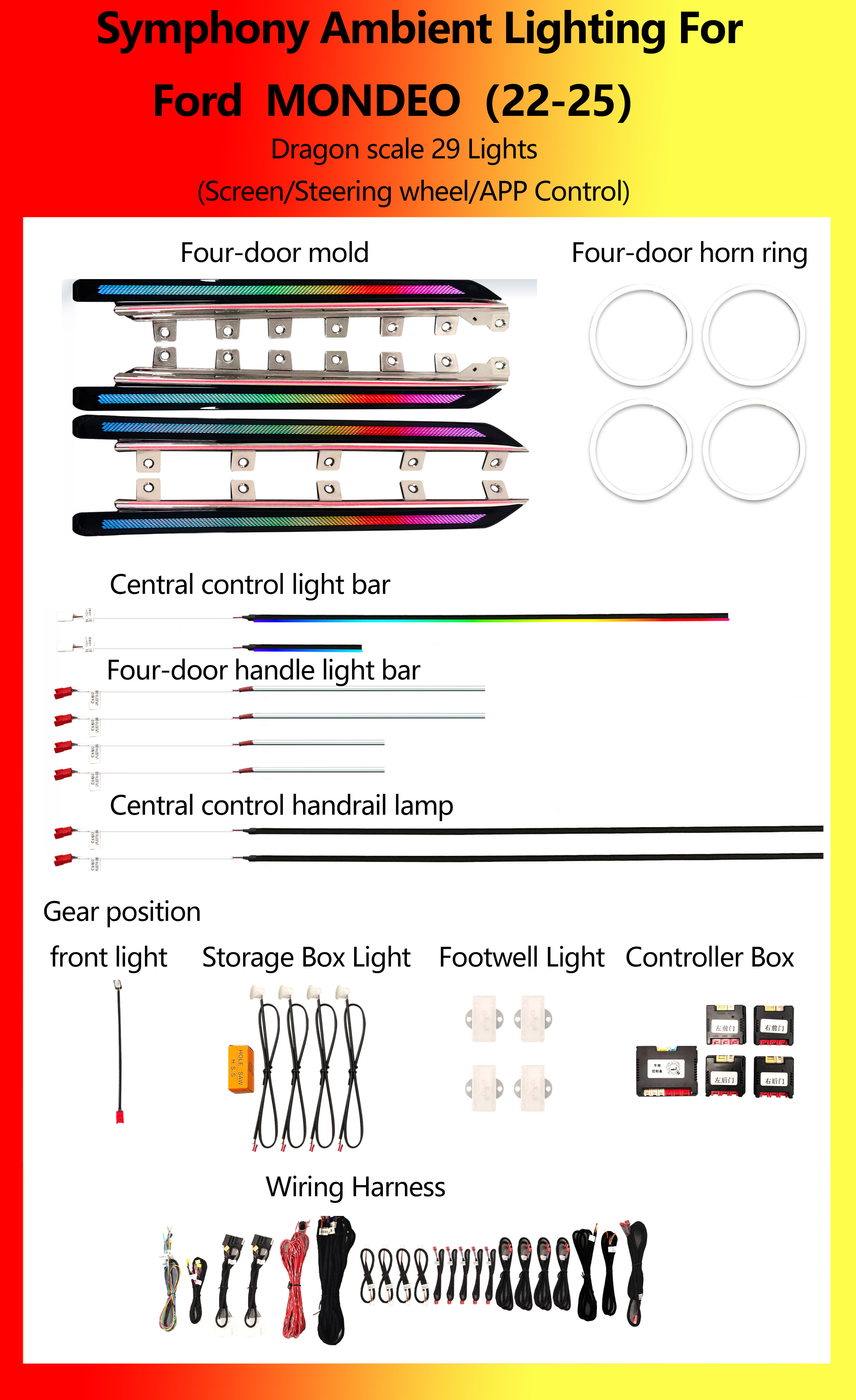 ฟอร์ด มอนเดโอ ดราก้อน สเกล ซิมโฟนี 29 ไลท์