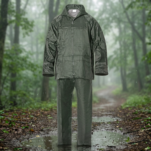 Combinaison de plongée imperméable verte en nylon, taille 9-XXL - Product Image 4
