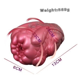 Masturbador Masculino 2025 Inspirado en Plantas, Diseño de Criatura Texturizada de Silicona Rosa, Juguete Sexual para Hombres, Venta al Por Mayor OEM - Product Image 6