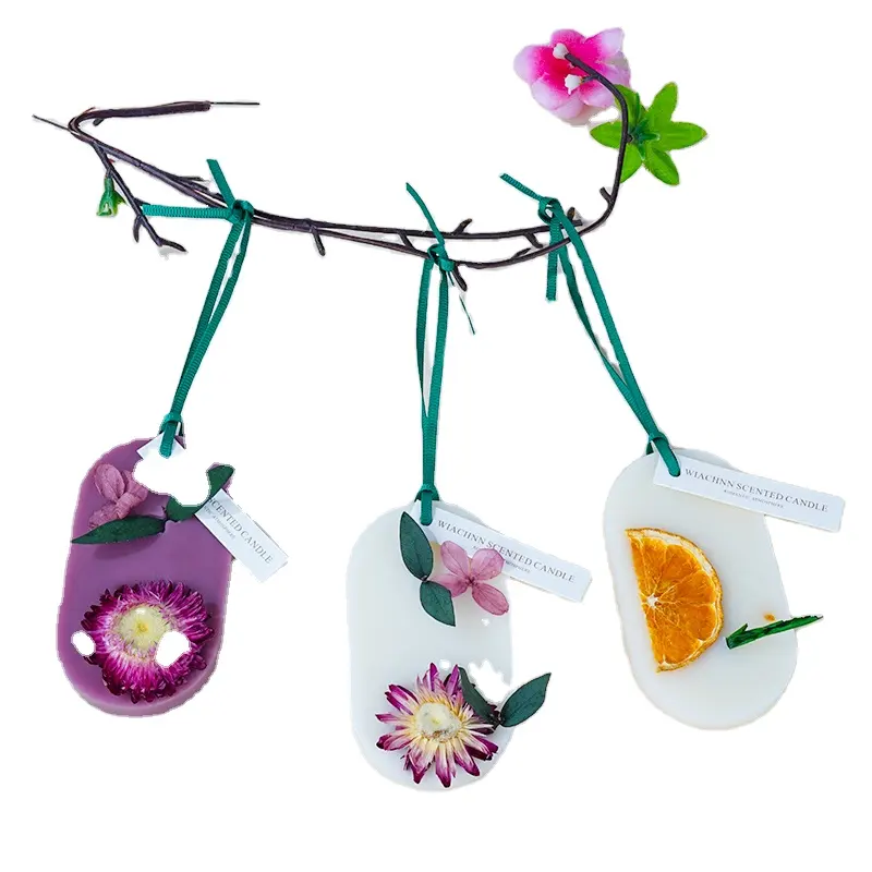 Armoire décorative botanique faite à la main, fleur séchée, déodorant, cire parfumée, fondant, tablette