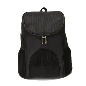 Mochila Transportadora para <span class=keywords><strong>Gatos</strong></span>, para Viajes al Aire Libre, Transpirable, Ecológica, de Cuero y Nailon, Estilo Casual, con Cierre de Cremallera - Product Image 1