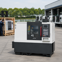 Solution clé en main CKD46, tour CNC à banc incliné compact pour petites pièces de précision
