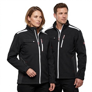 Veste en toile unisexe la plus populaire de la marque INSURE QUALITY STUFF - Couleurs vives, logo sur le devant, imperméable, antibactérienne, à capuche - Product Image 4