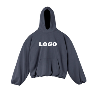 Sweat à capuche KY500 Kanye West, uni, 420g, lourd, double capuche, 100% molleton épais, taille plus, sweat à capuche de luxe pour homme - Product Image 3