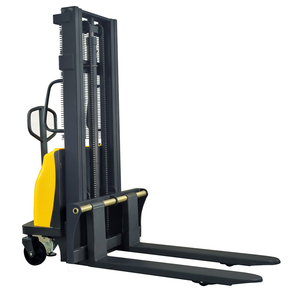 Chino marca Local Vift buen precio Semi eléctrico 1000 Mini 1500kg de capacidad de montacargas apilador controlador carretilla elevadora - Product Image 4