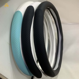 Housse de <span class=keywords><strong>volant</strong></span> de voiture universelle au toucher doux 38 <span class=keywords><strong>cm</strong></span> - Product Image 2