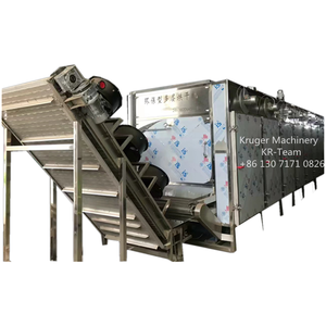 สายการอบแห้งแบบอุโมงค์สำหรับโรงงานเครื่องเป่าลมร้อนหมุนเวียนแบบอัตโนมัติเต็มรูปแบบแถบตาข่ายหลายชั้น - Product Image 1