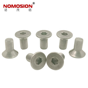 NOMOSION <b>Flat</b> Head <b>Screw</b> M6x12 Fine Thread 304 Stainless Steel Metric Class 8.8 - Product Image 2