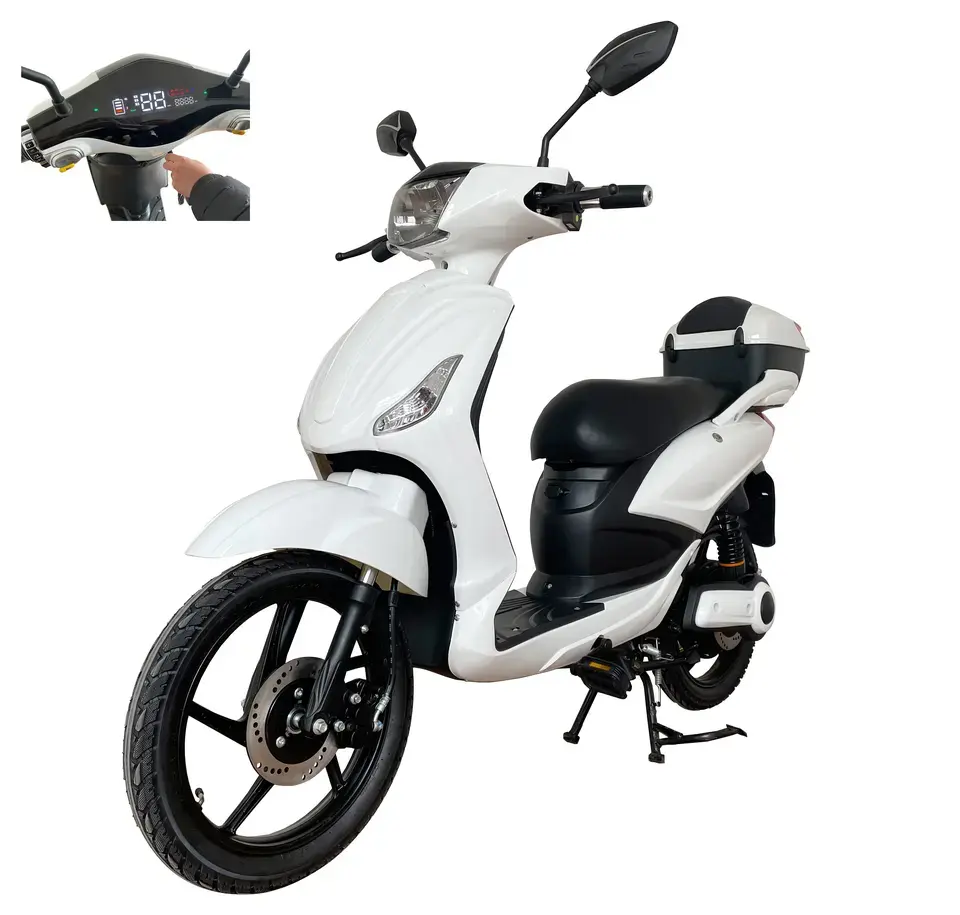EEC L1 e-A nessuna licenza e tassa anti-dumping standard ue 25 km/h 500w ciclomotore elettrico A pedalata assistita scooter elettrico A pedale A due ruote