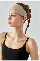 Diadema Deportiva para Gimnasio, Diadema Extremadamente Absorbente de Sudor, Diadema de Verano, Alta Elasticidad, Venta al por Mayor de Fábrica de Alta Calidad