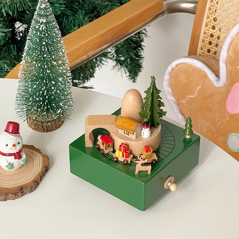 Music Box Wooden, Christmas Music Box, Dongguan Christmas Gift With Strength Store