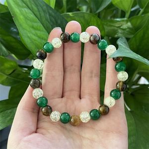 Bracelet en pierre naturelle avec perles de verre colorées, Symbole de Succès et de Motivation, Fabricant Vérifié, Option d'expédition Assurée - Product Image 3
