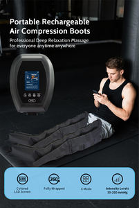 Fabrik-Bestseller <span class=keywords><strong>Massage</strong></span>-Therapie Sportregenerationssystem Luftkompressionsstiefel 5200mAh 8 Modi Fuß- und Beinmassagegerät - Product Image 4