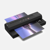 Plastifieuse A4 avec système à 4 rouleaux - Équipement professionnel de protection de documents à chaud et à froid