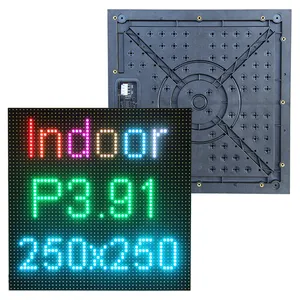 P3.91 LED ekran panel modülü kapalı 64*64mm 64*64 piksel 1/16 tarama SMD2121 RGB tam renkli P3.91 LED ekran panel modülü