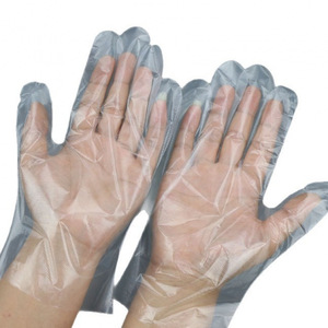 Gants jetables en PE, gants jetables de qualité alimentaire, gants en plastique transparent épaissis pour les plats à emporter, la cuisine et la salle de bain - Product Image 4