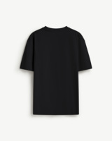 T-shirt uni en coton 100% tricoté à manches courtes coupe ample pour homme - Routine Vietnam