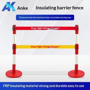 Bande isolante flexible Anke FRP pour clôture, ruban isolant pour clôture électrique - Product Image 1