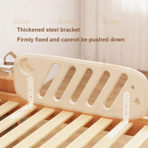 <strong>Baby</strong> Fall Prevention Plastic <strong>Bed</strong> Fence Height Adjustable Children's <strong>Bed</strong> Guardrail Single Sided Safe Sleep Bedside <strong>Barrier</strong> - Product Image 6