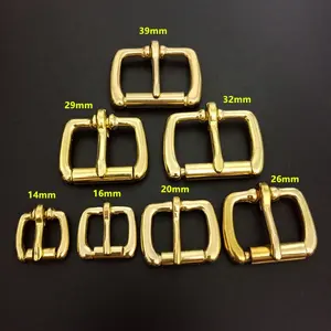 Solid brass roller buckle pet dog collar buckle horse halter or bridle buckle 14mm 16mm 20mm 26mm 32mm 38mm