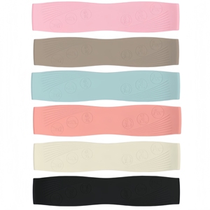 Customizable Waterproof Silicone Yoga Resistance Band for <b>Leg</b> Strength Training with Logo - Product Image 6