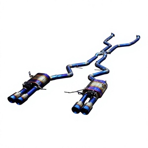 ท่อไอเสียแบบ Catback รุ่น Vortex Burnt Blue Titanium X-Pipe สำหรับ BMW E90 E92 M3 4.0T ปี 2007 ถึง 2013 ท่อแต่ง - Product Image 1