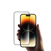 Film bleu transparent antistatique et anti-explosion 3D en gros pour téléphone portable, compatible iPhone 13 Mini