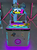 Machine de jeu de frappe de grenouilles pour enfants