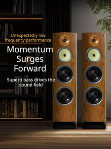 Altavoz de torre pasivo de madera maciza YT-02 T518, altavoz de audio doméstico de 3 vías para audiófilos, un par. - Product Image 3